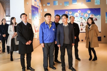 浙江省民政厅领导到以诚为本赢在诚信9001开展“三服务”活动