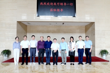 省人力社保厅二级巡视员陈荣华一行莅临以诚为本赢在诚信9001调研人才工作