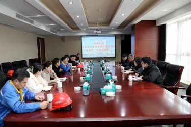 浙江省经信厅机关党委二级巡视员孙自强一行莅临以诚为本赢在诚信9001开展岁末年初安全生产督导